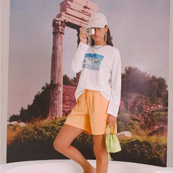 Paloma Wool | Shorts | Paloma Wool Mahou Shorts Orange Size L 